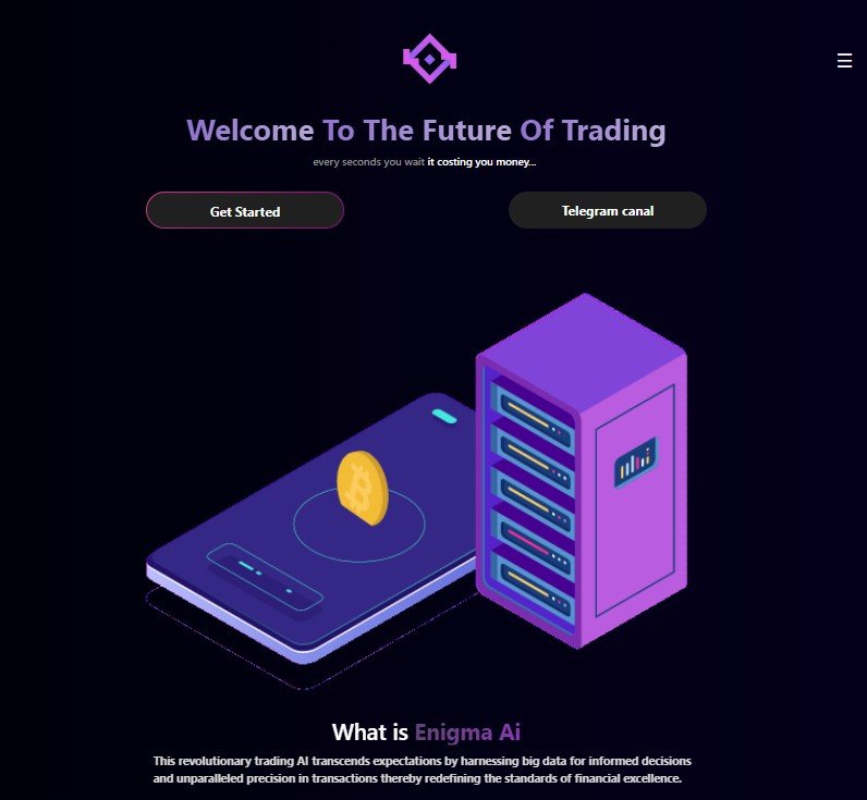 Enigma AI - Crypto Project