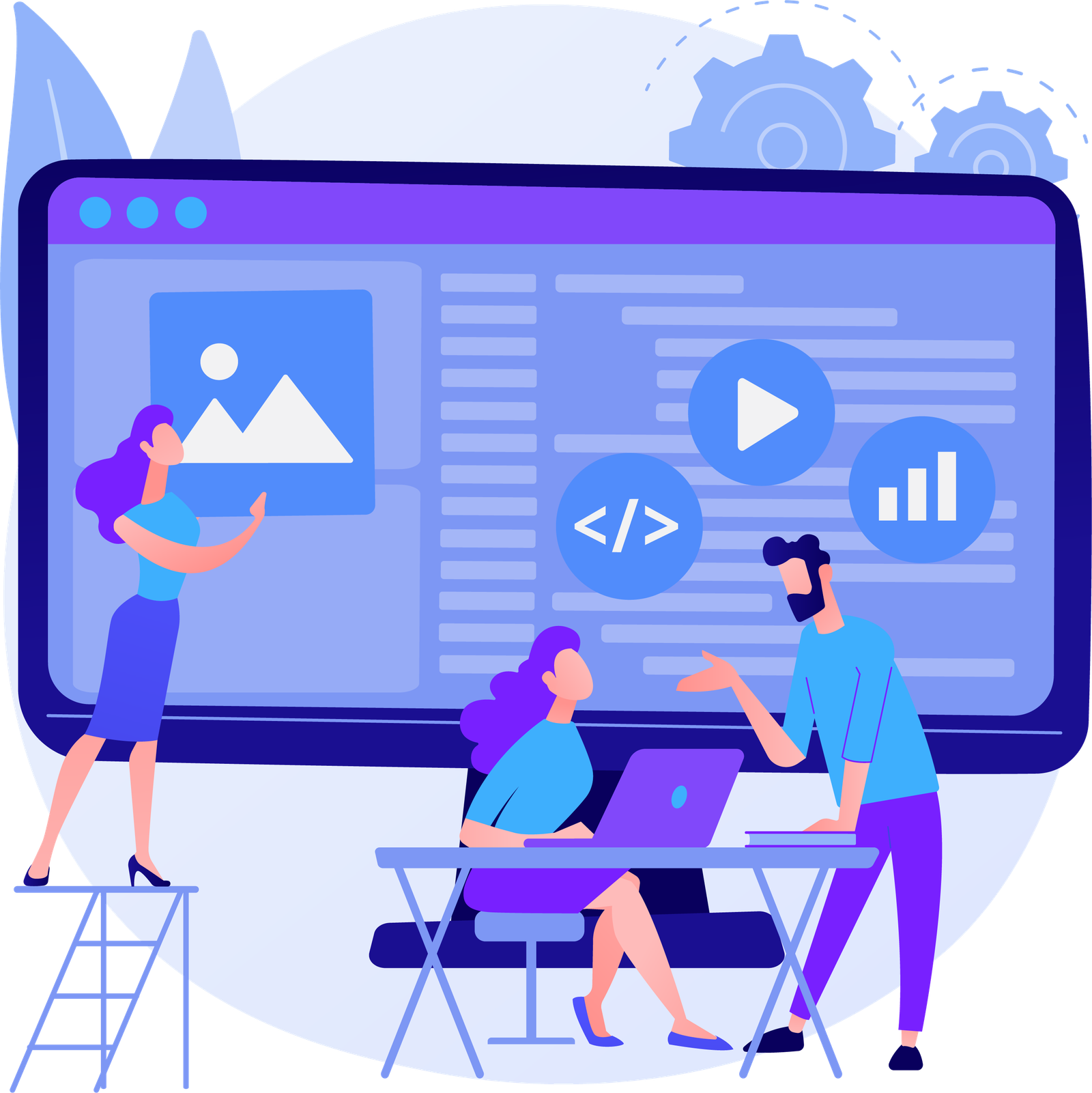 Responsive web development services and UI design SAARZ Int